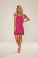 De Lafense high quality viscose  nightgown  Adomoo