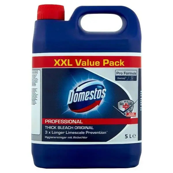 Domestos Pro Formula Professional Thick Bleach Original 5L  Adomoo