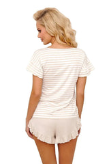 Donna marina shorts and blouse womens pajamas  Adomoo