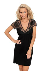 Donna semi-transparent nightgown  Adomoo