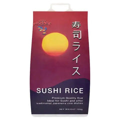 Double Phoenix Sushi Rice 10kg  Adomoo