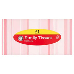 Euro Shopper Family Tissues 90 Sheets (Case of 12)  Adomoo