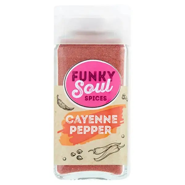 FUNKY Soul SPICES Cayenne Pepper 39g (Case of 6)  Adomoo