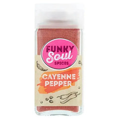FUNKY Soul SPICES Cayenne Pepper 39g (Case of 6)  Adomoo