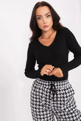 Factory Price ribbed womens sweater Adomoo