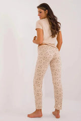 Factory Price t-shirt and pant womens pajamas Adomoo