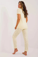Factory Price t-shirt and pants womens pajamas Adomoo