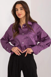 Fancy classic long sleeve womens shirt  Adomoo