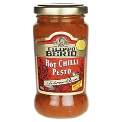 Filippo Berio Hot Chilli Pesto 190g (Case of 10)  Adomoo