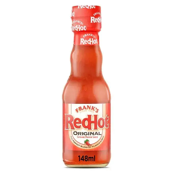Frank's RedHot Original Cayenne Pepper Hot Sauce 148ml (Case of 6)  Adomoo