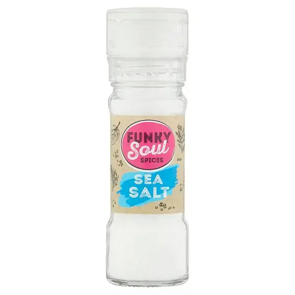 Funky Soul Spices Sea Salt 95g (Case of 18)  Adomoo