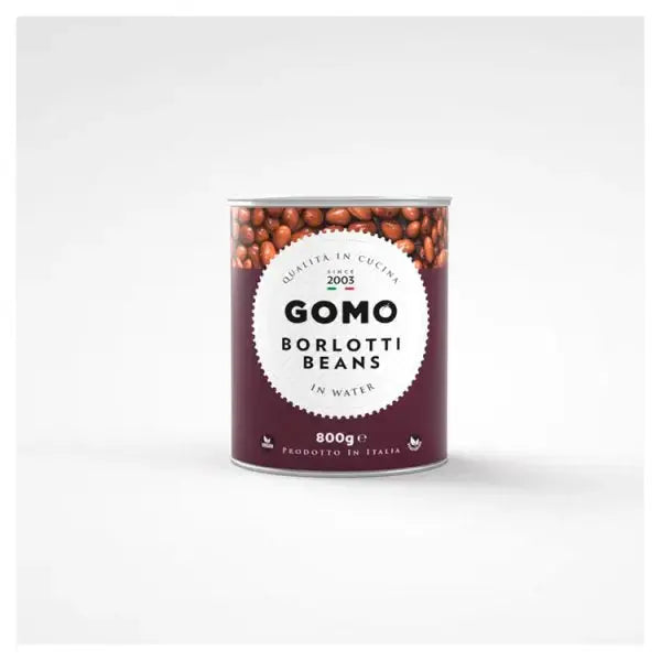 Gomo Borlotti Beans in Water 800g  Adomoo