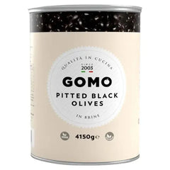 Gomo Pitted Black Olives 4150g  Adomoo