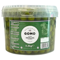 Gomo Pitted Nocellara Olives in Brine 3.2kg  Adomoo