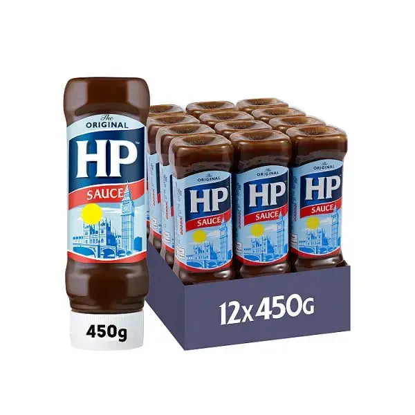 HP The Original Brown Sauce 450g (Case of 12) Adomoo