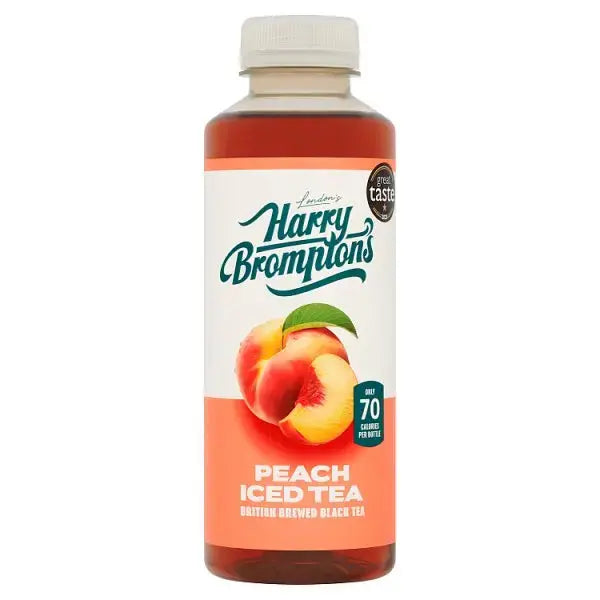 Harry Brompton's London's Peach Iced Tea 500ml (Case of 12)  Adomoo
