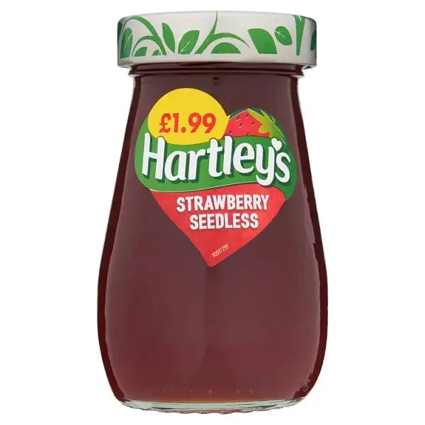 Hartley's Strawberry Seedless 300g (Case of 6)  Adomoo