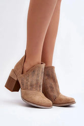 Step in style Women's boots made of eco-suede  Adomoo