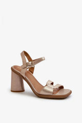 Heel sandals model 198397 Step in style Adomoo