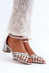 Heel sandals model 198684 Step in style Adomoo