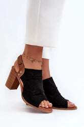 Heel sandals model 198811 Step in style Adomoo