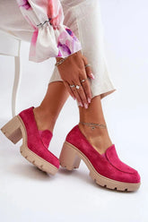 Step in style Heeled low shoes  Adomoo