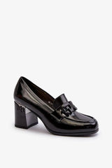 Heeled low shoes model 195397 Step in style Adomoo