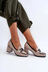 Heeled low shoes model 195397 Step in style Adomoo