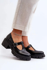 Heeled low shoes model 195399 Step in style Adomoo