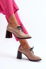 Heeled low shoes model 195406 Step in style Adomoo
