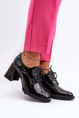Heeled low shoes model 195406 Step in style Adomoo