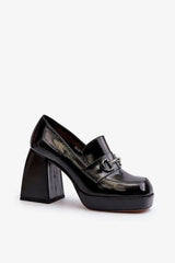 Heeled low shoes model 196316 Step in style Adomoo