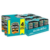 Heinz Baked Beans in a Rich Tomato Sauce PMP 4 x 415g (Case of 6)  Adomoo