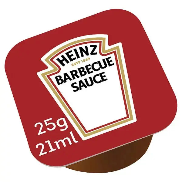 Heinz Barbecue Sauce Dip Pots 100 x 25g Adomoo