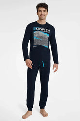 Henderson T-shirt pants Men's pajamas Adomoo