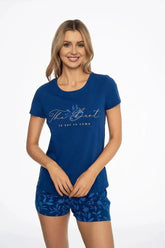 Henderson comfortable and fashionable shorts and t-shirt womens pajamas Adomoo