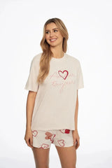 Henderson t-shirt and comfortable shorts womens pajamas  Adomoo