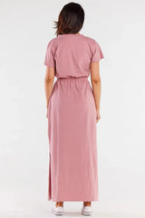 Infinite You heart neckline maxi dress  Adomoo