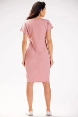 Infinite You short sleeves midi dress  Adomoo