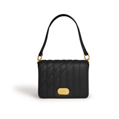 Iris Shoulder Bag in Black  Adomoo