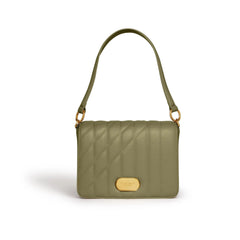 Iris Shoulder Bag in Green  Adomoo