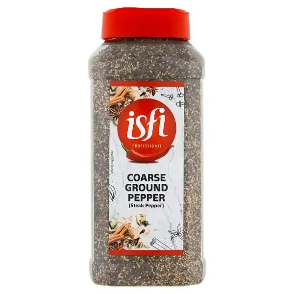 Isfi Professional Coarse Ground Pepper Steak Pepper 500g  Adomoo