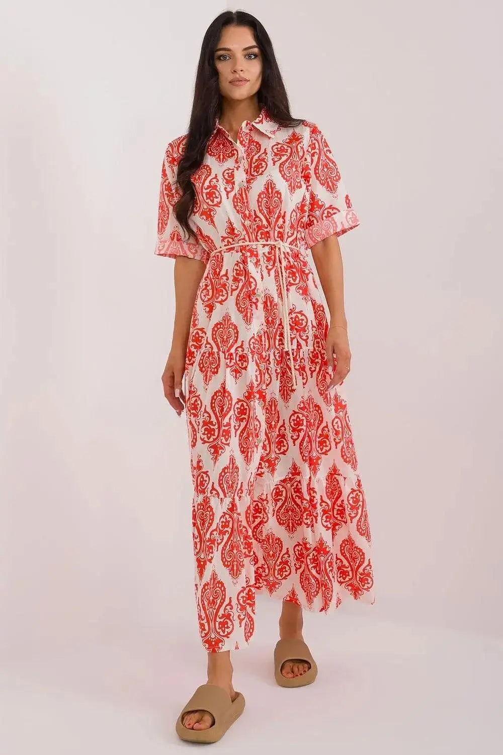 Italy Moda comfortable summer boho dress  Adomoo