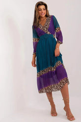 Italy Moda decorated with a colorful print lightweight daydress Adomoo