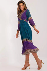 Italy Moda decorated with a colorful print lightweight daydress  Adomoo