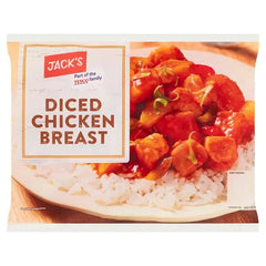 Jack's Diced Chicken Breast 350g Adomoo