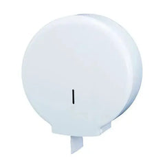 Jumbo Toilet Roll Dispenser White  Adomoo