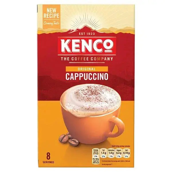 KENCO Original Cappuccino 8 x 14.8g (Cas eof 5) Adomoo