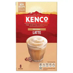 KENCO Original Latte 8 x 16.3g (130.4g) (Case of 5) Adomoo
