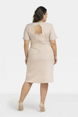 Karko classic and subtle extravagance pencil dress  Adomoo